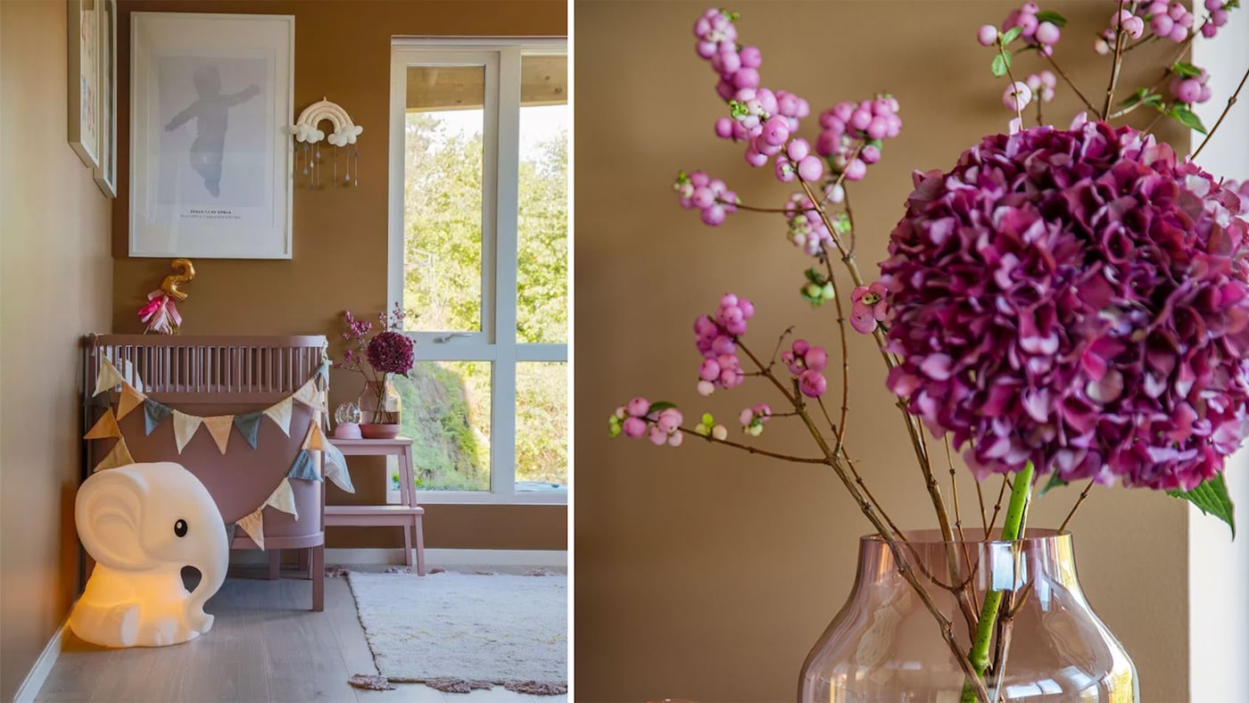 barnerom, inspirasjon, colour tester, aimforhappiness, barnerominspirasjon, velge farg, prøvemale 