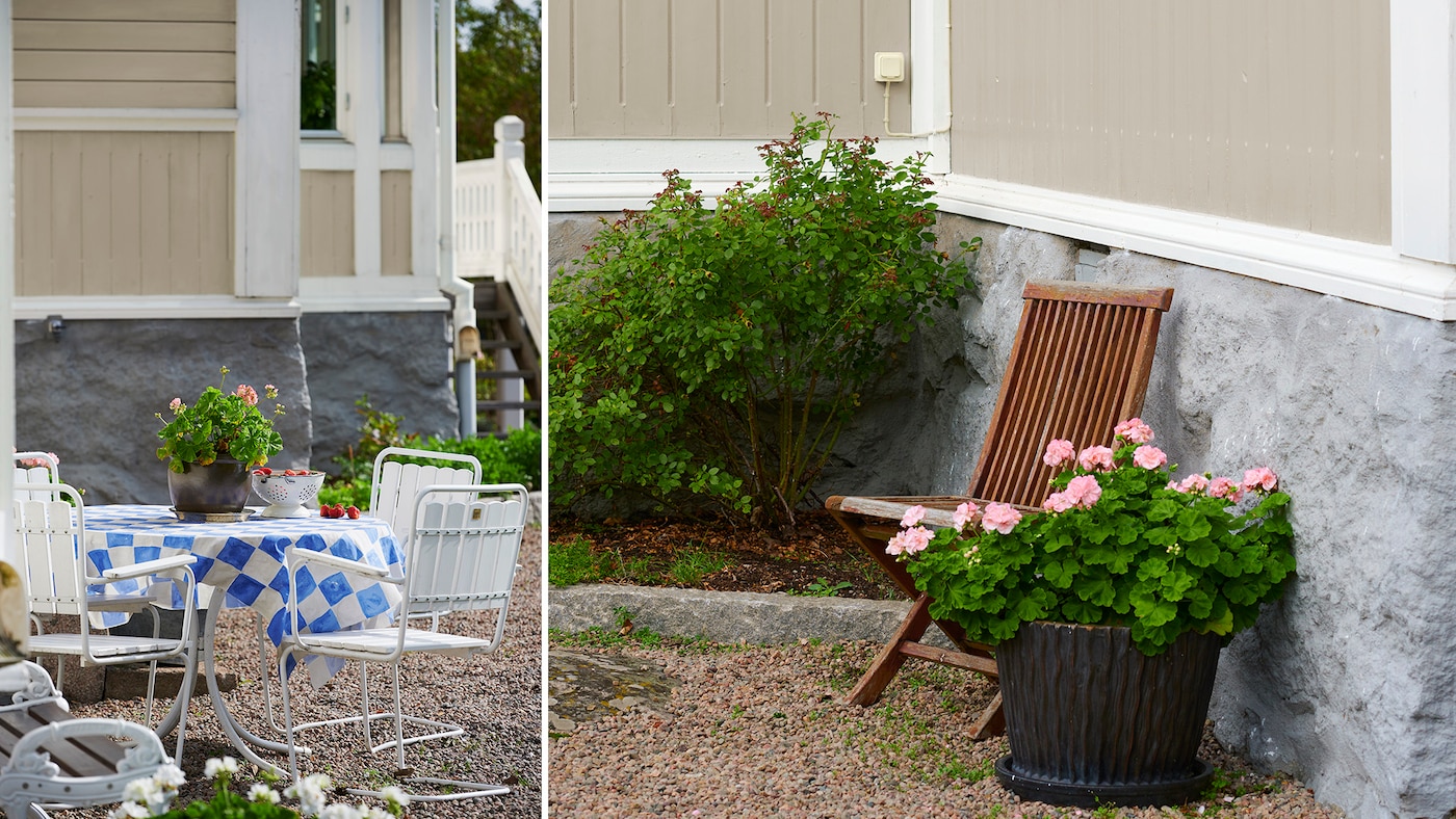 Beige grå og nøytrale husfarger med Nordsjømaling