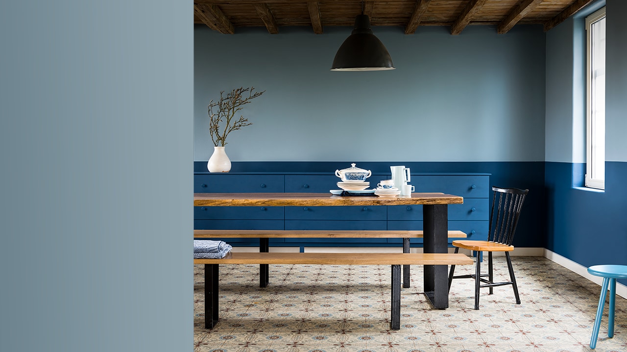 CF17 Denim Drift Color of the year 2017 spisestue