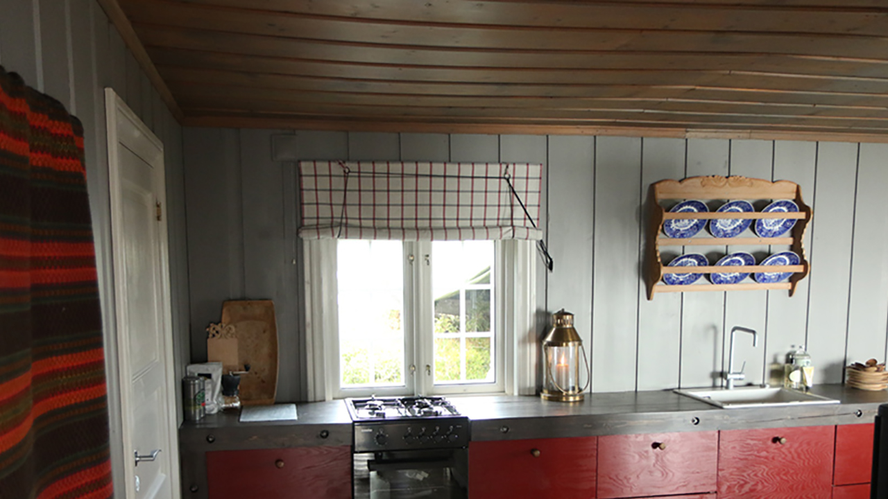 Eventyrlig Oppussing av hytta i Gudbrandsdalen
