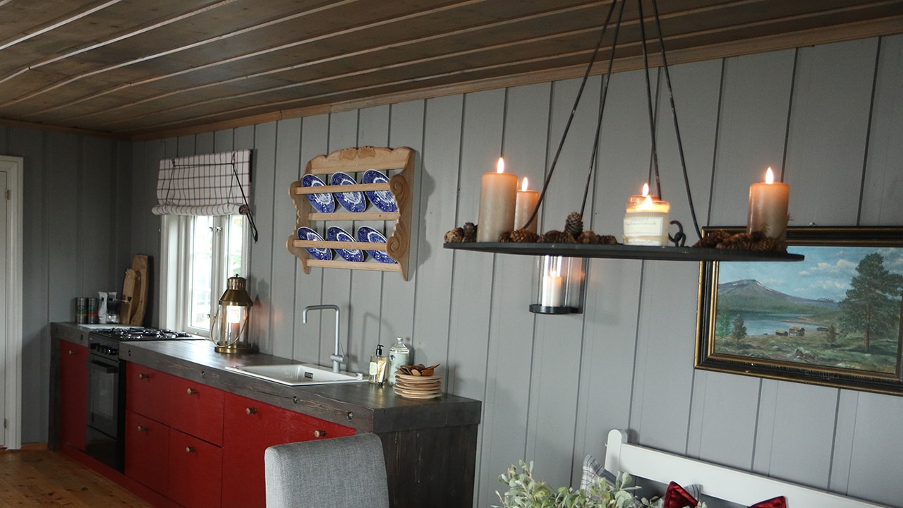 Eventyrlig Oppussing Vinstra kjøkkenvegg