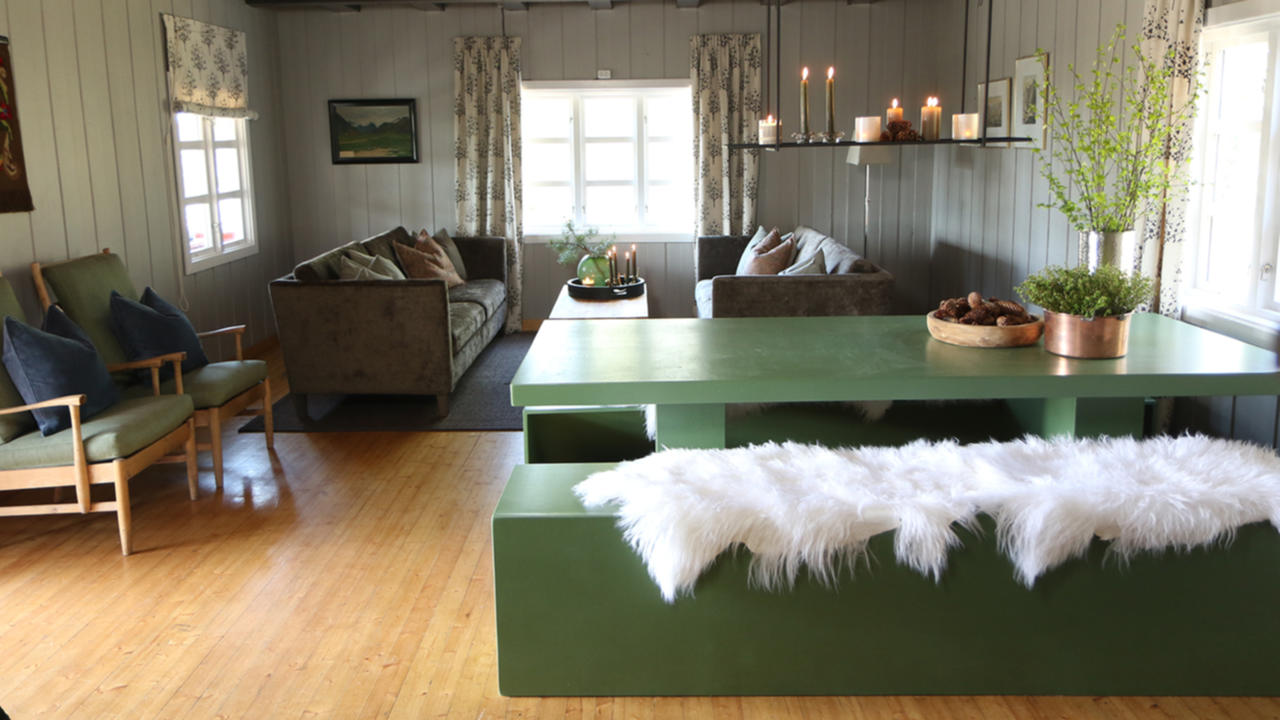 Eventyrlig Oppussing av hytta i Nittedal