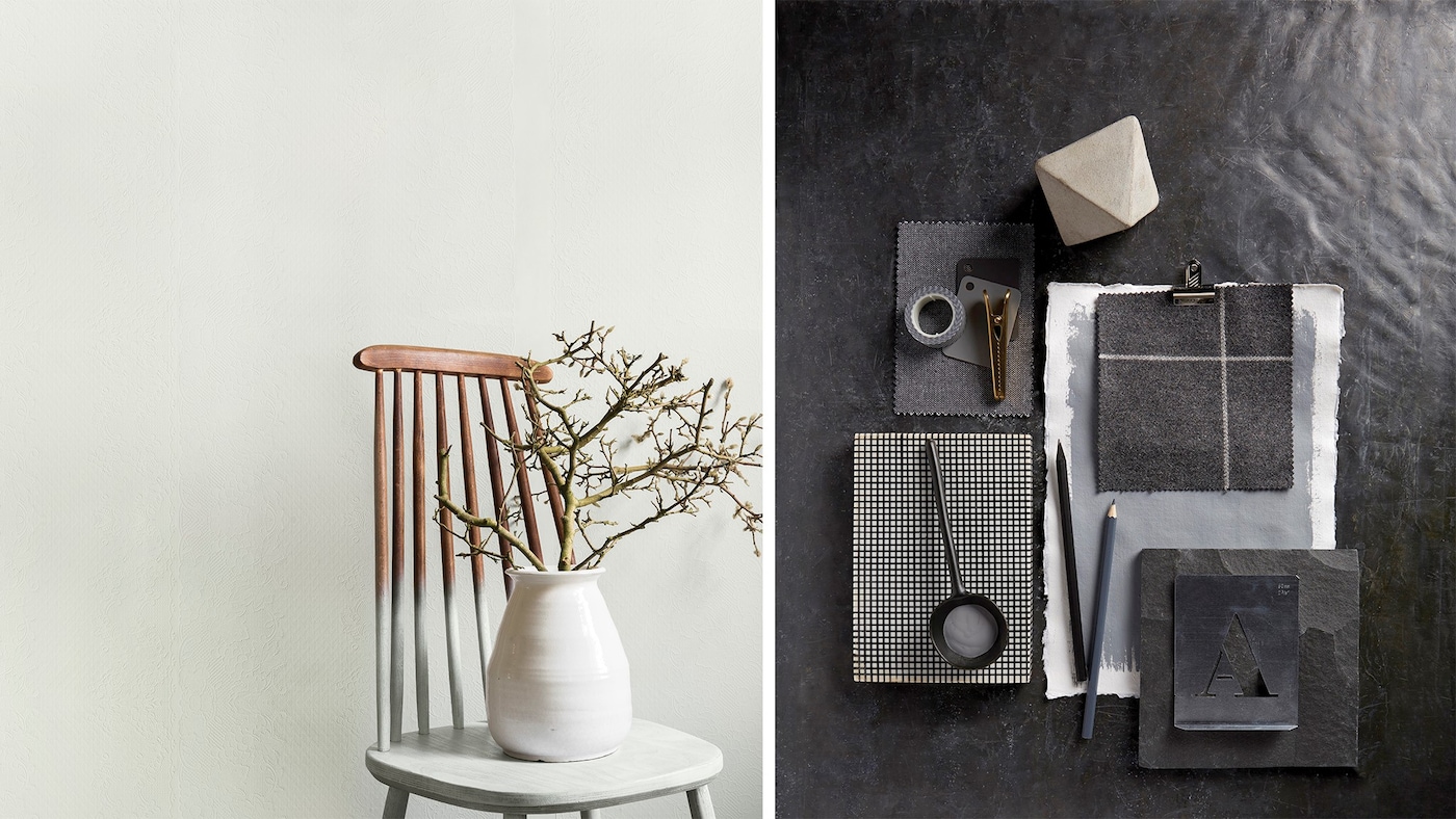 Greyish delights fargekart med grå farger