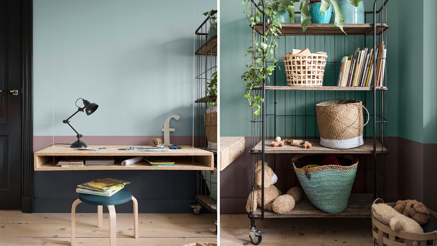 Fargeinspirasjon barnerom