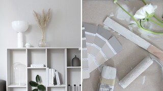 Finn veggfarge ved hjelp av moodboard!