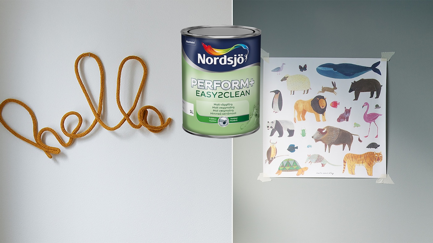 barnerom, inspirasjon, colour tester, blogga i bagis, barnerominspirasjon, velge farg, prøvemale, easy2clean, shiny melun