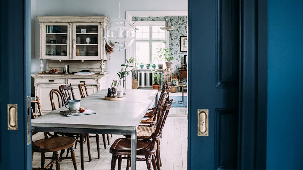 Spisestuen til bloggeren krickelin