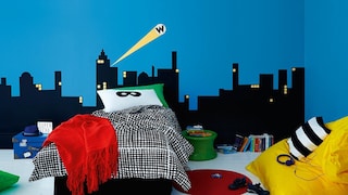 Hvordan male barnrommet til en superhelt