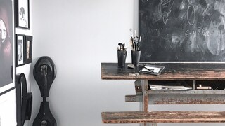 Monokromt och kreativt hos @bohemdeluxe