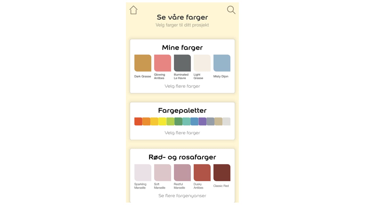 Visualizer Mine farger