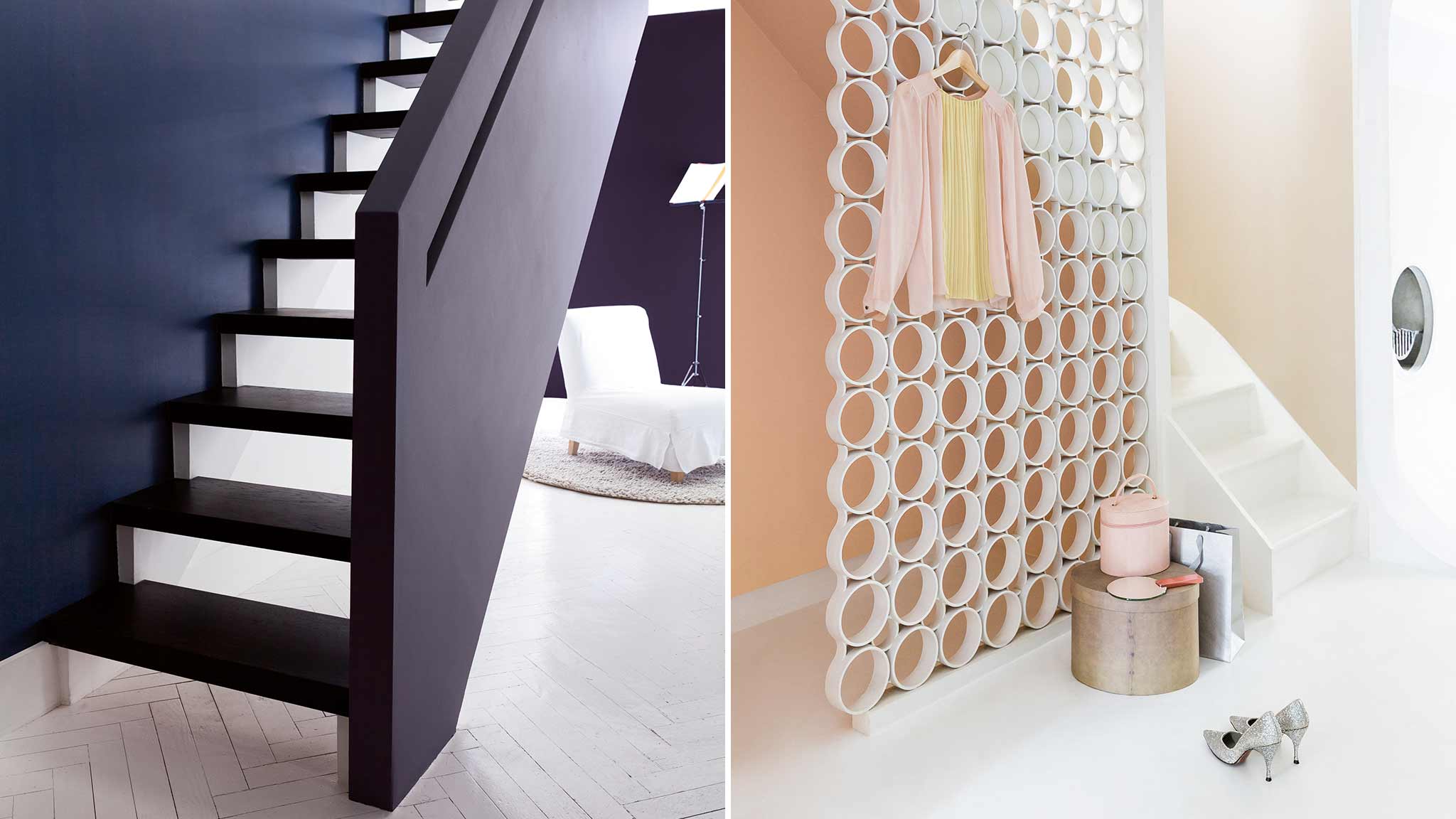 Slik maler du trappen