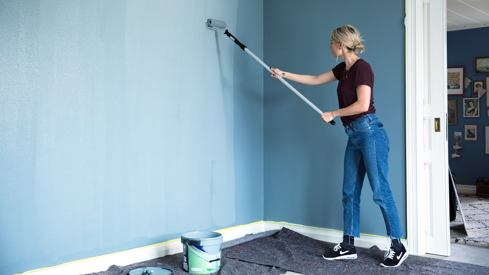 Male vegg - slik går du frem