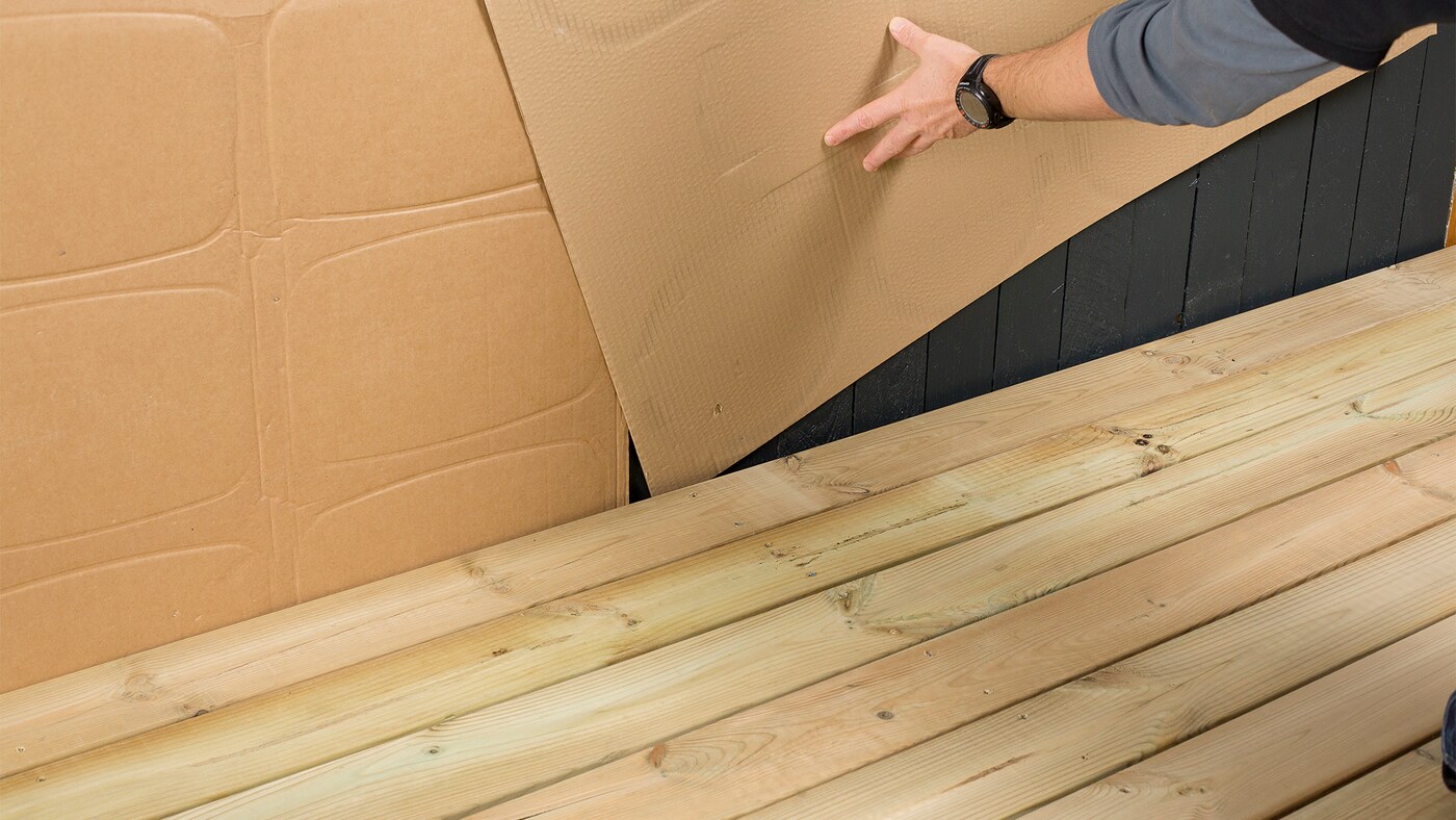 Terrasserens beskytter terrassen mot sopp