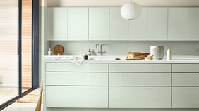 4 kjøkken med farger