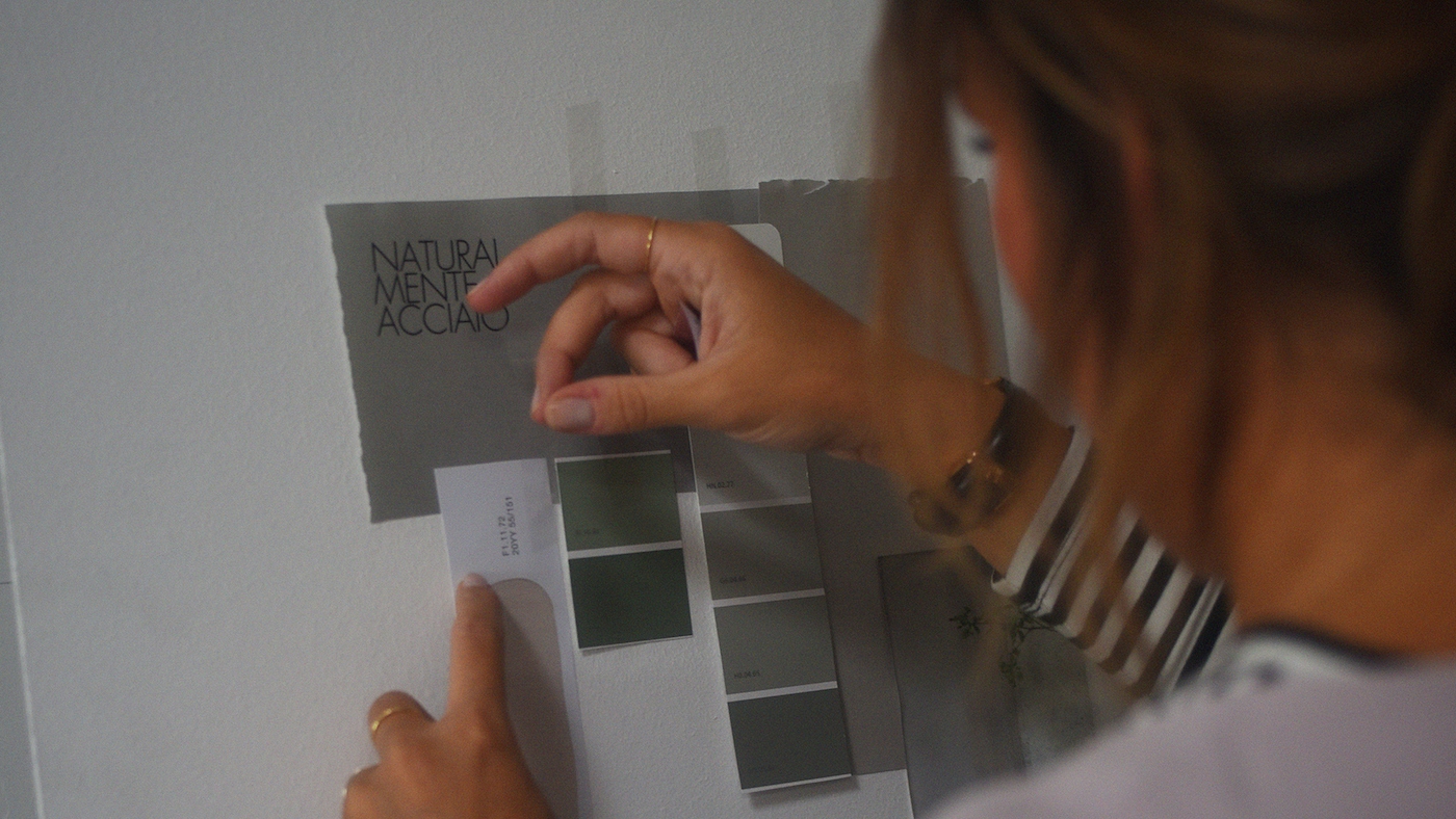 Anna Kubel lager moodboard med kjøkkeninspirasjon