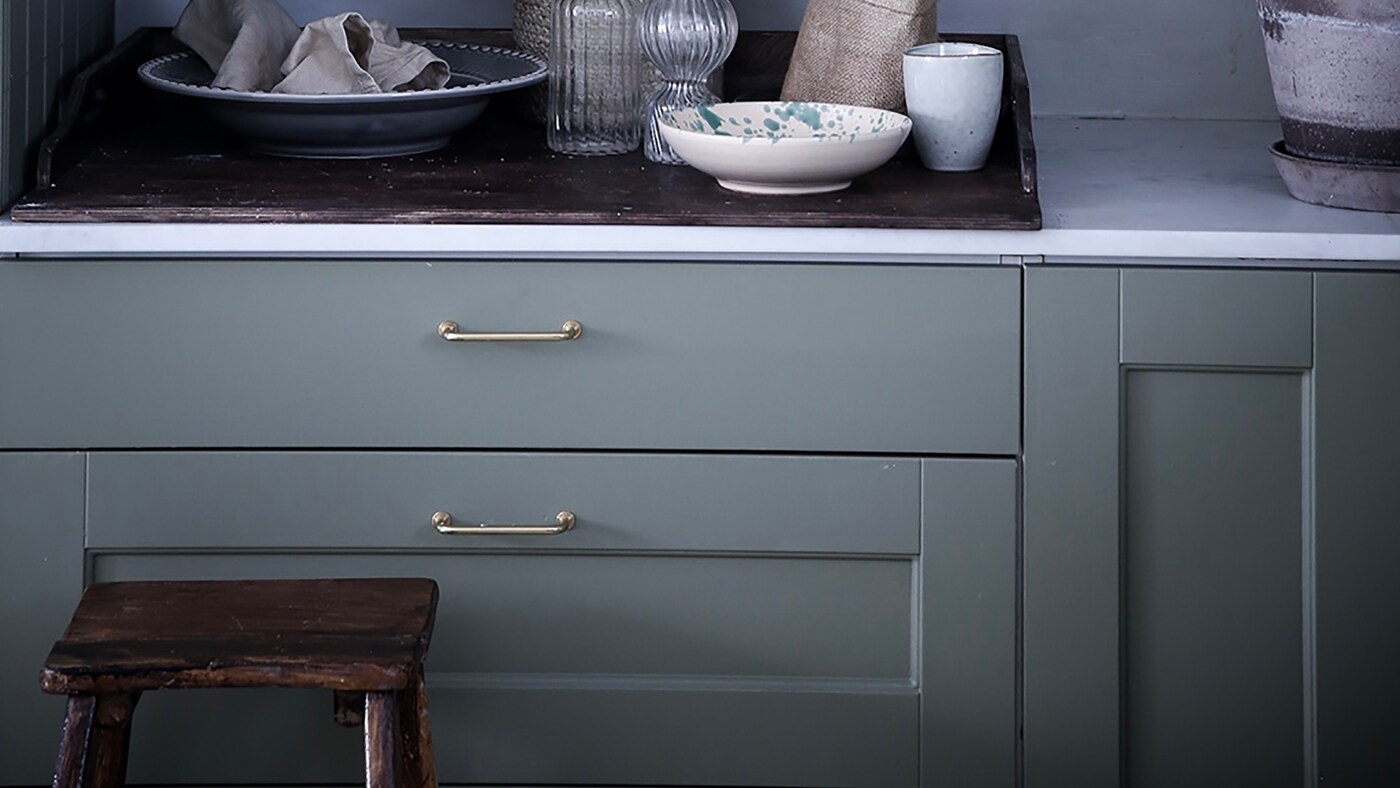 Anna Kubel maler kjøkkeninnredning