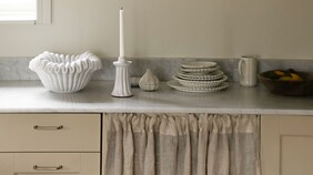 Nymalt kjøkkenskap hos @annakubel