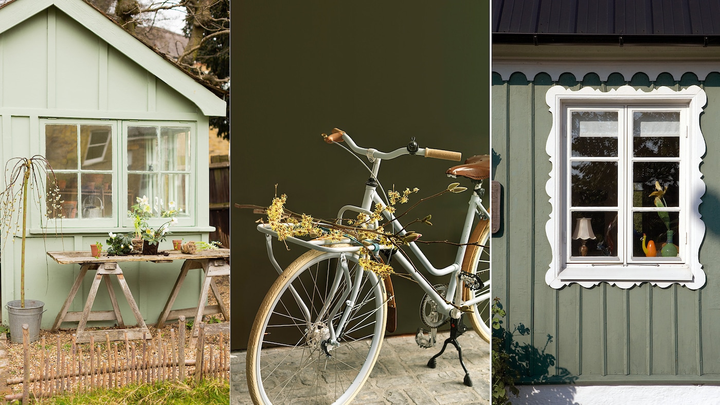 husfarger grønn fargepalett