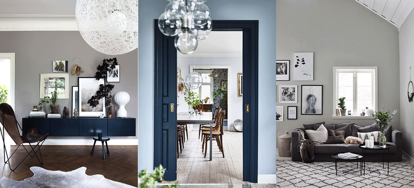 Populære farger i bloggernes inspirerende hjem