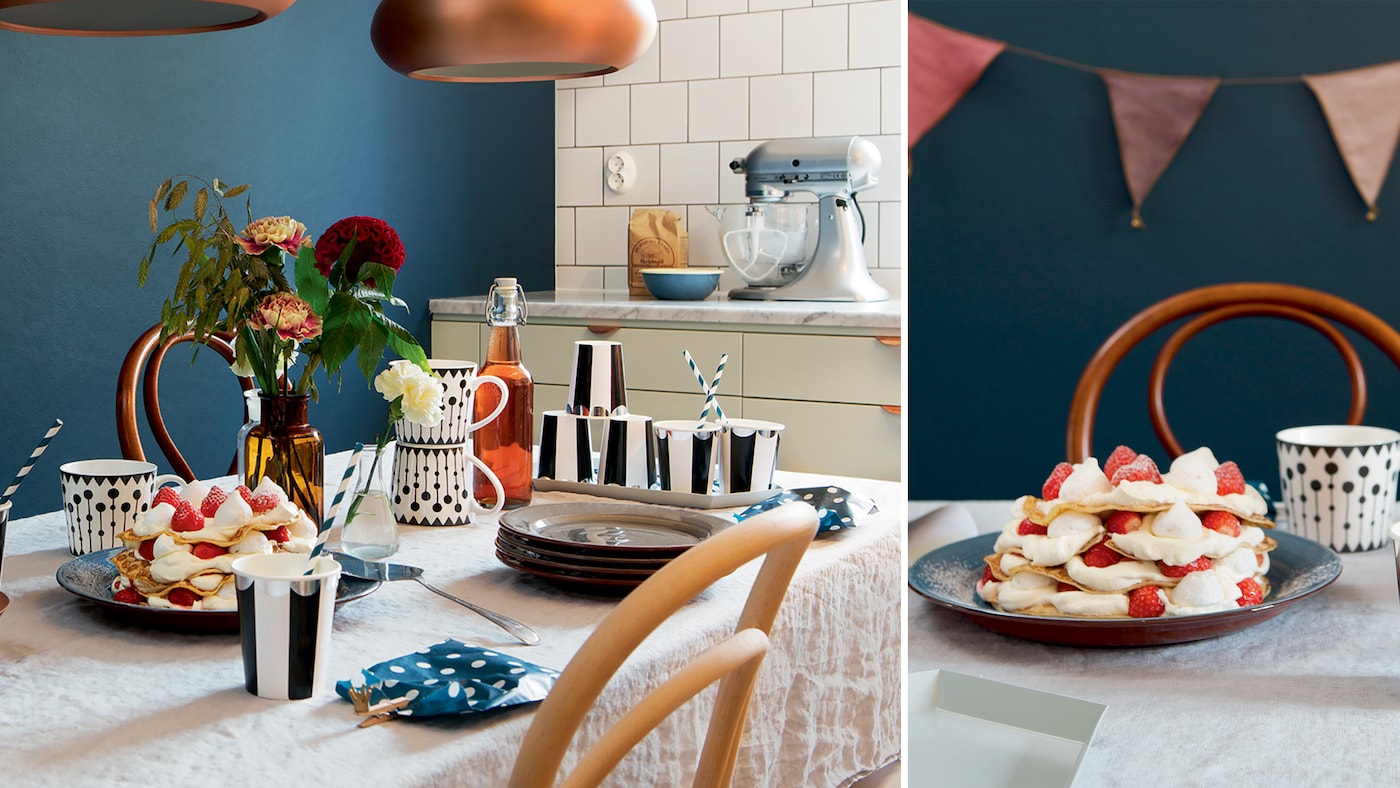 Pannkakstårta, laga pannkakstårta