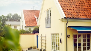 Gula kulörer på huset