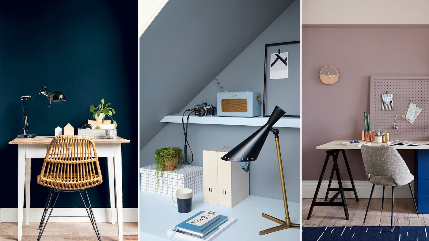 Måla och inreda hemmakontor
