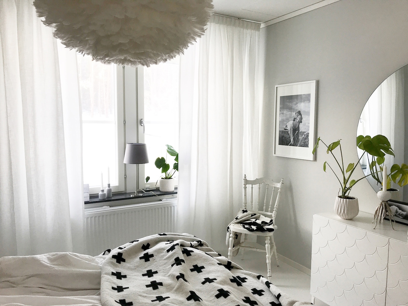 hop light grey, ljust sovrum, vitt sovrum, sovrumsinspiration