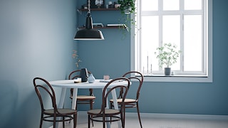 Matta köksväggar för barnfamiljen