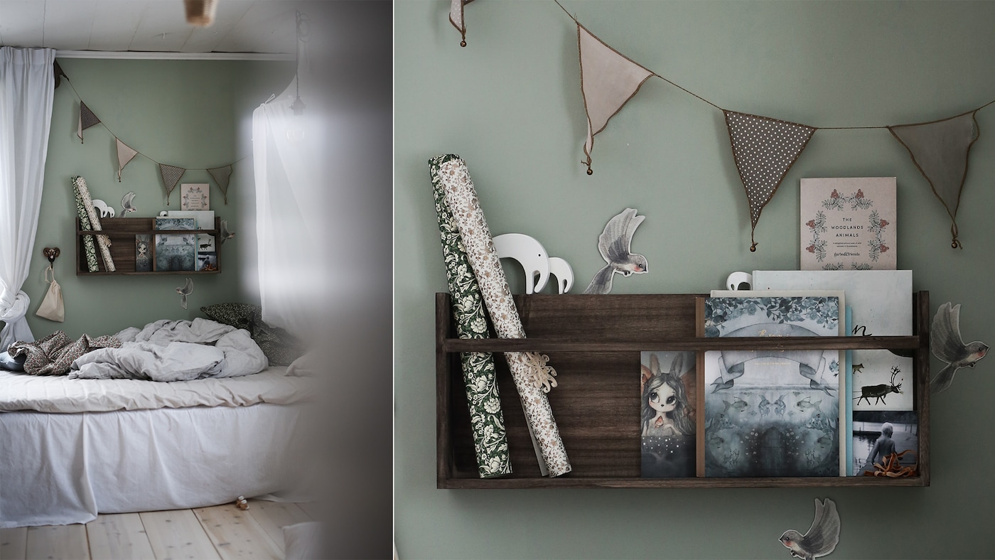 barnrum, barnrumsinspiration, dusky le havre, inspiration barnrum, måla om barnrum, misty fontaine, colour tester, provmåla, glass