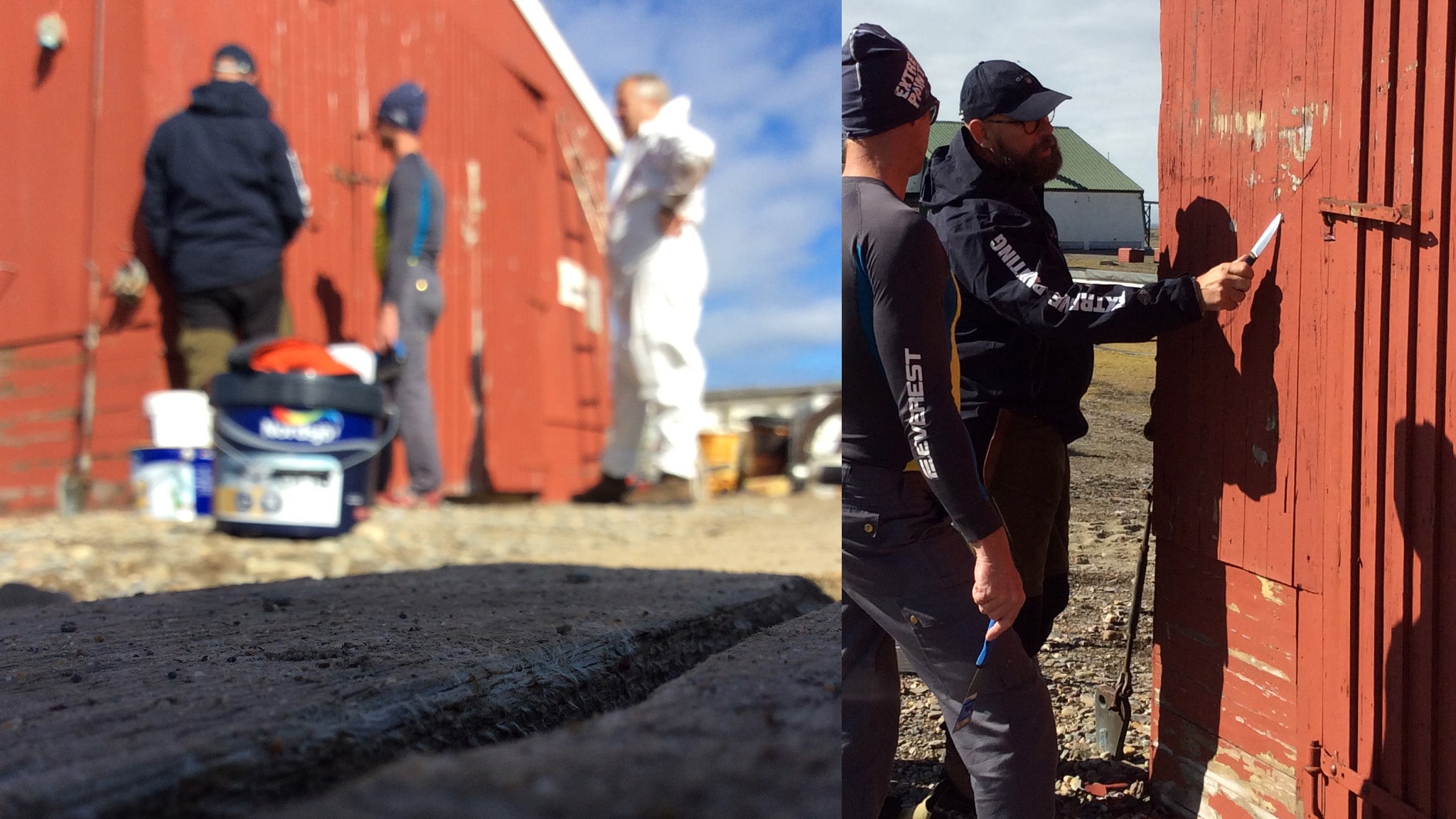 Malerprosjekt på Svalbard