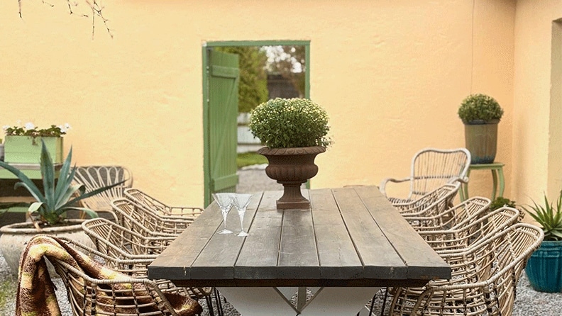 Gult hus