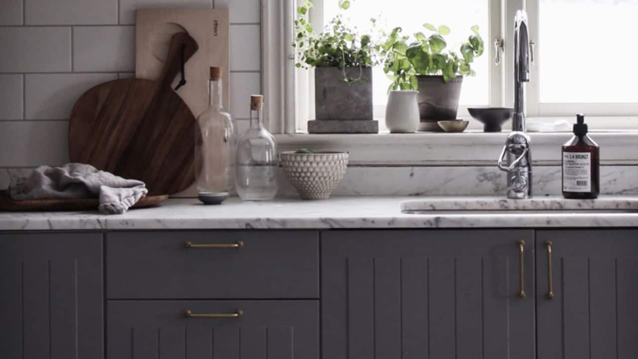 grått kök, emsloo kök