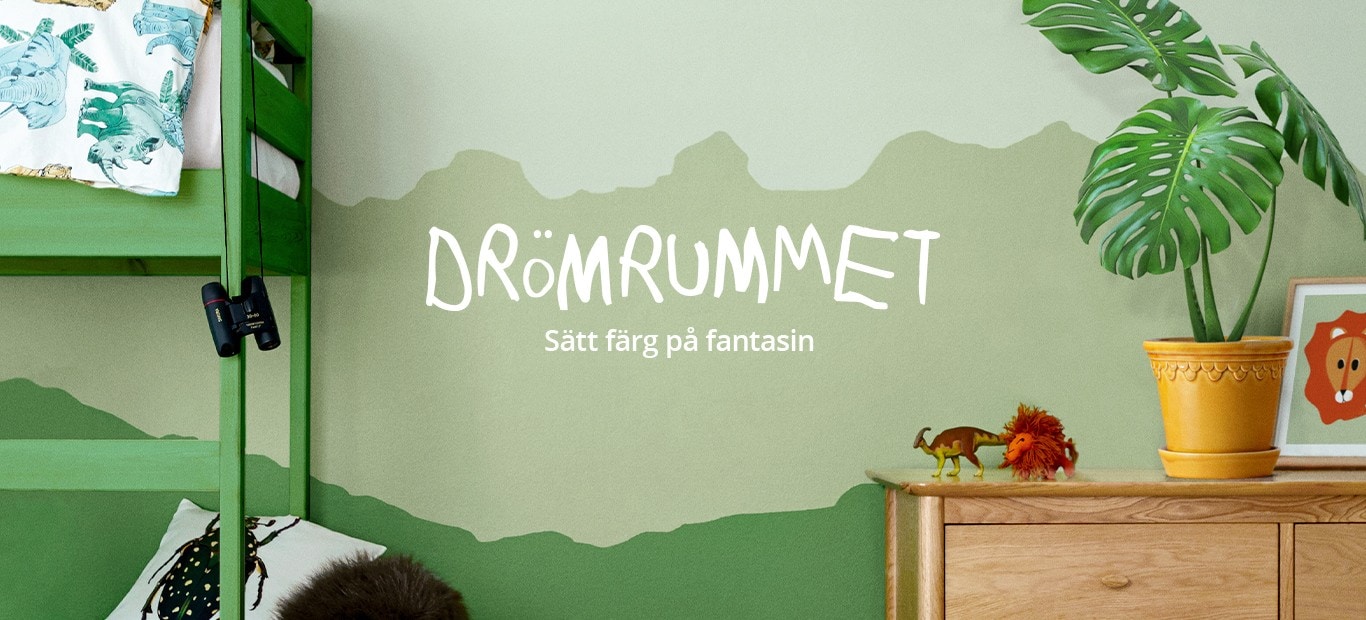 Sätt färg på fantasien på barnrummet