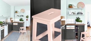 Sådan male skuffer og låger