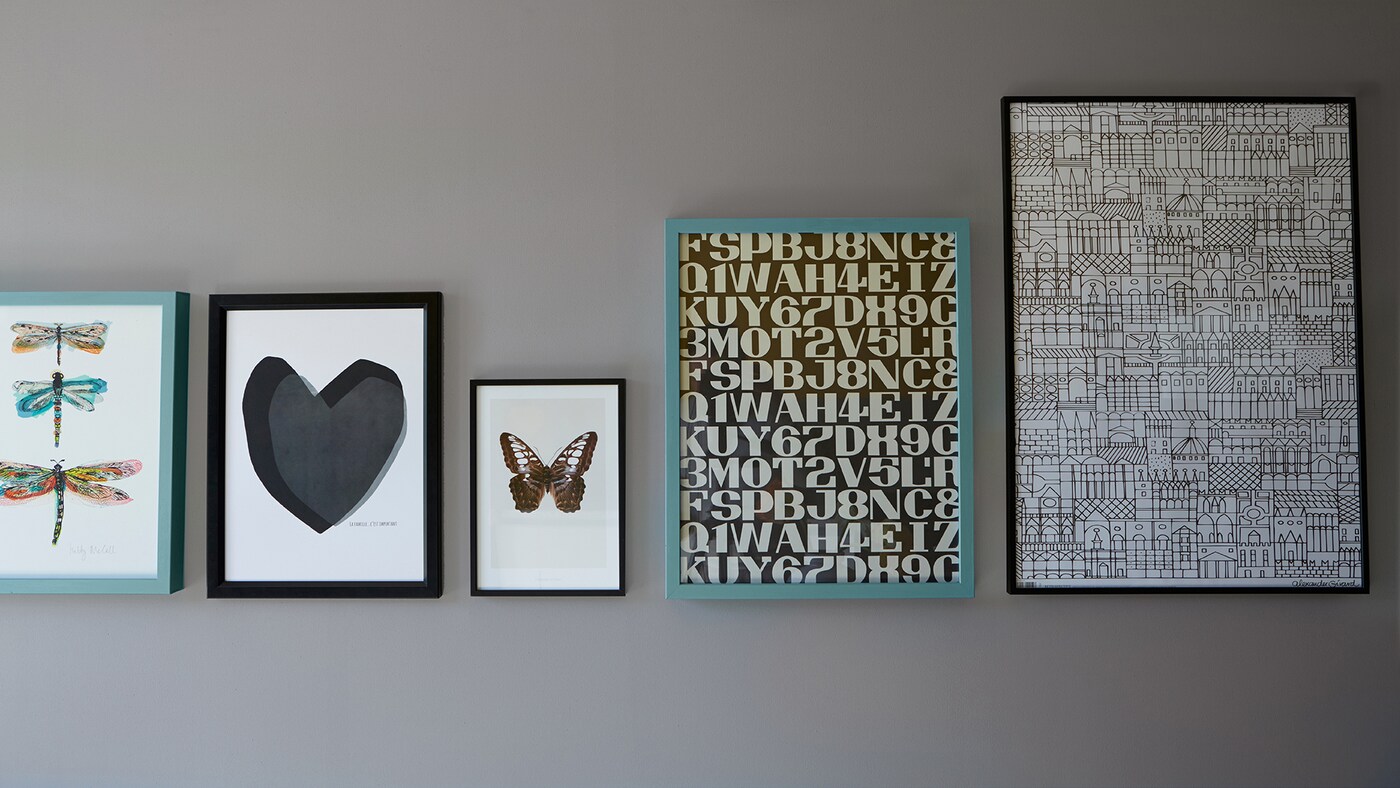 Andke pildiraamidele uus hingamine, kaunistades neid järelejäänud värvi abil.