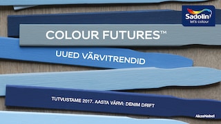 Colour Futures 2017 värvipalett