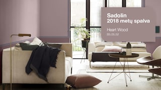 2018 metų „Sadolin“ spalva Heart Wood! 