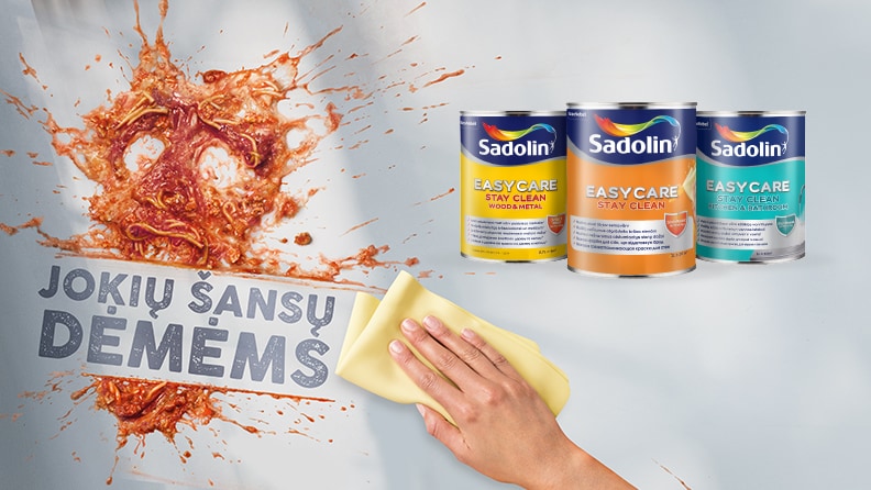 Sadolin EasyCare naujasis asortimentas