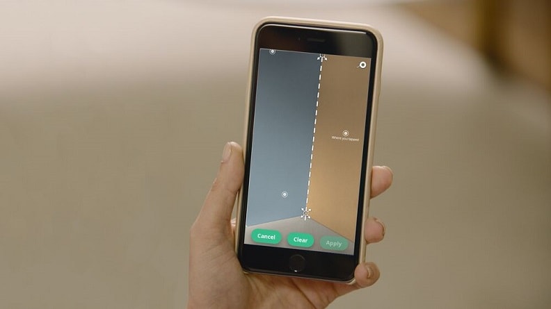 Sadolin Visualizer virtuali dažymo juosta