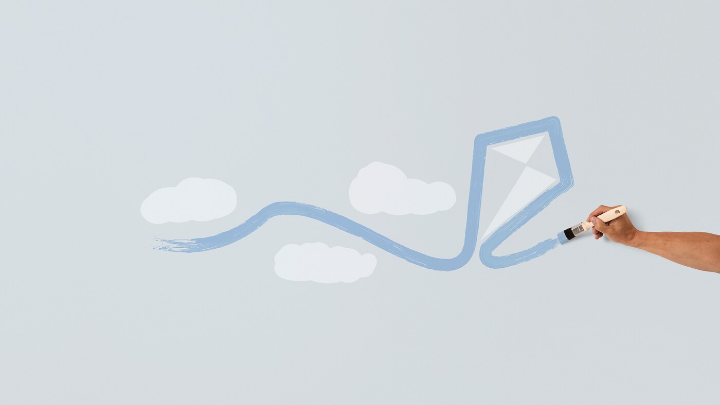 Mūsu ūdens bāzes krāsām nav smaržas, tāpēc gaiss ir svaigāks.