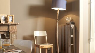 Add warmth to dining with coffee tones