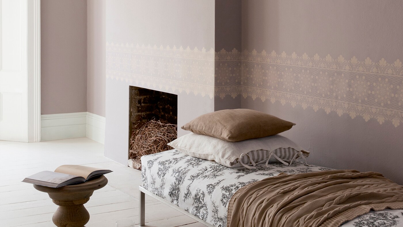 Decorate with deep chocolate shades to create a room that is warm and inviting.