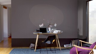 How to paint an oval wall design in 5 easy steps