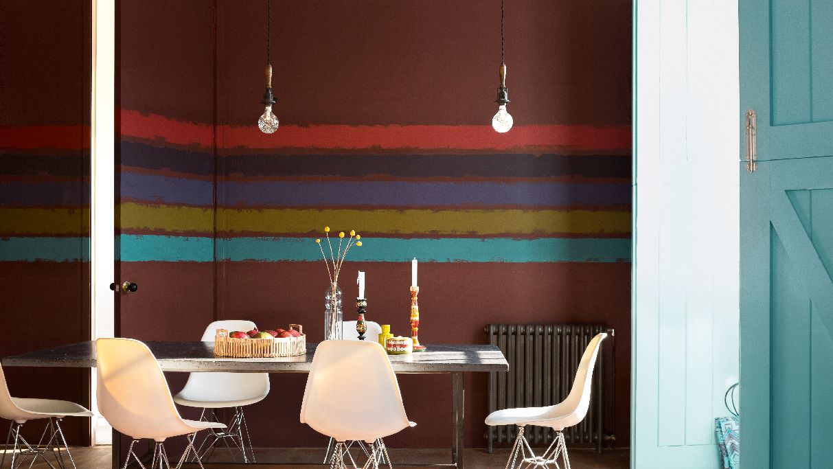 Κεραμιδί Χρώμα στη Διακόσμηση Τραπεζαρίας