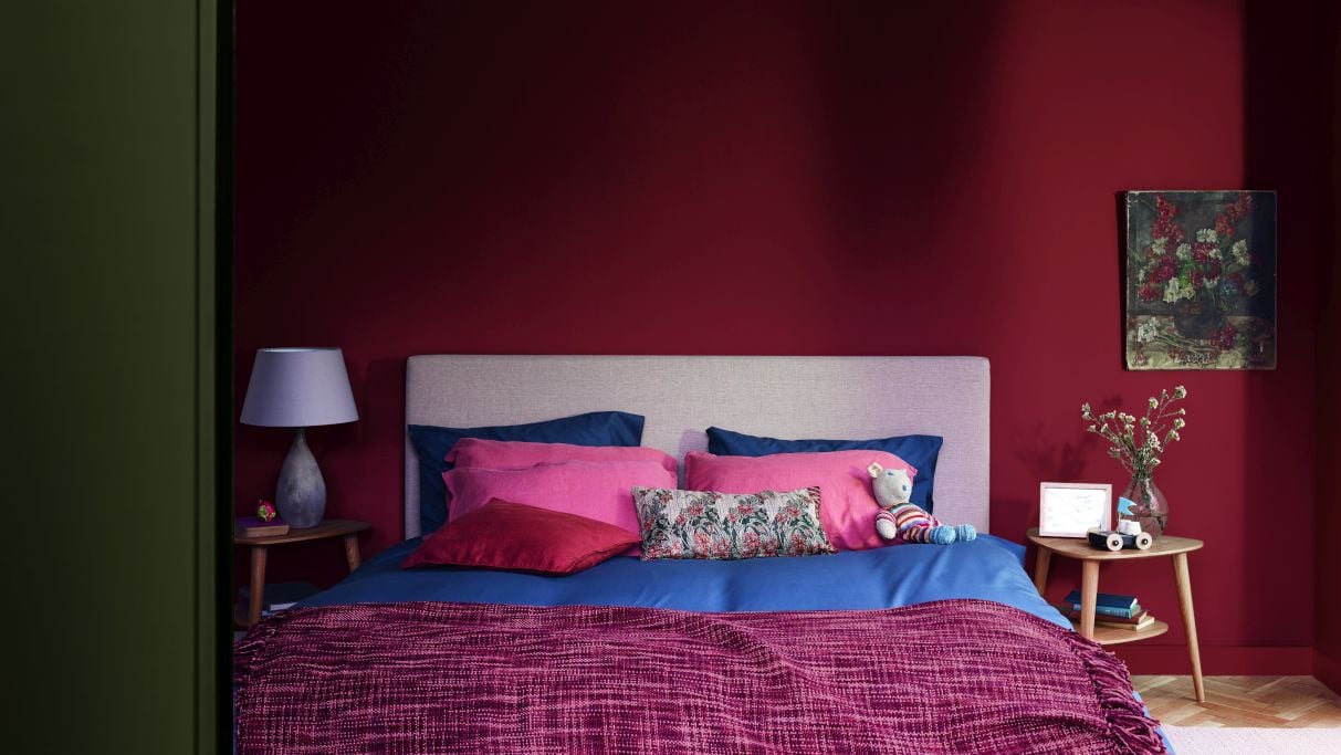 Πλούσιες Αποχρώσεις στη Διακόσμηση Κρεβατοκάμαρας
