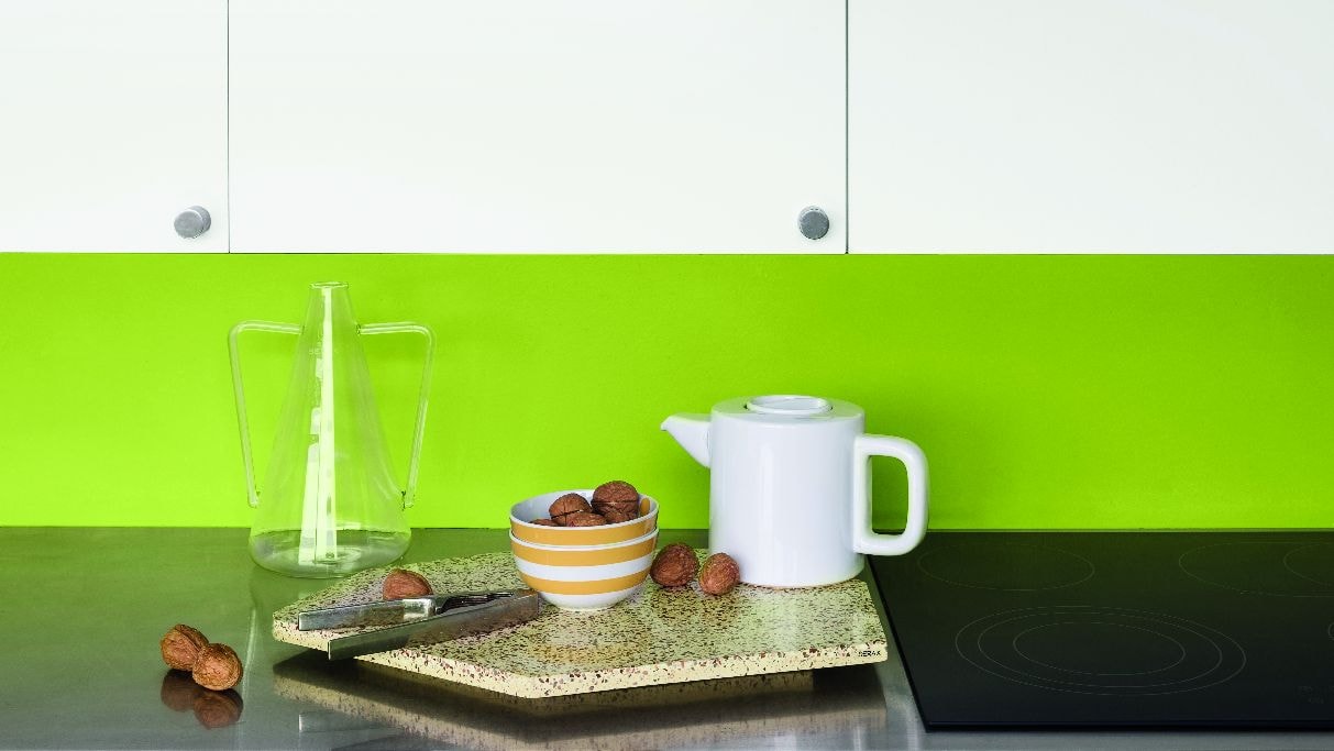 Lime και Κίτρινο Χρώμα στη Διακόσμηση Κουζίνας