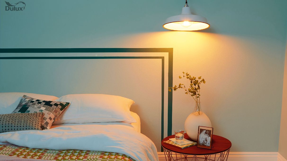 Κεφαλάρι από Χρώμα στη Διακόσμηση Κρεβατοκάμαρας