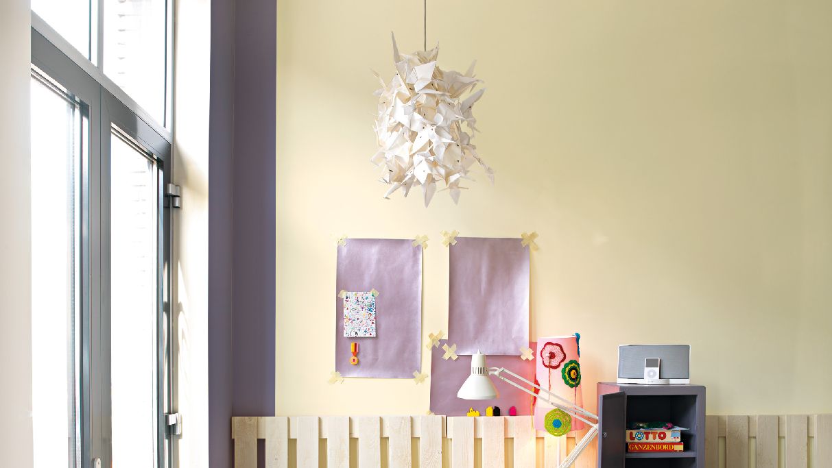 Κίτρινο με Μωβ στη Διακόσμηση Εφηβικού Δωματίου