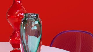 Use vibrant red for a confident look