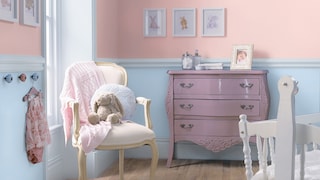 Choose pastels for a soothing nursery